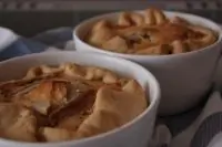 Цветаевский яблочный пирог на песочном тесте со сливочным кремом