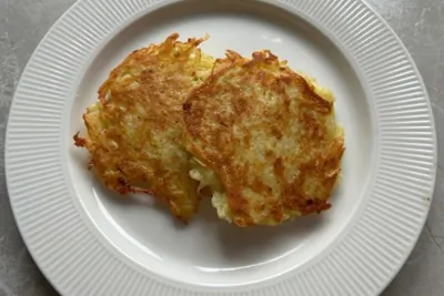 Драники с луком