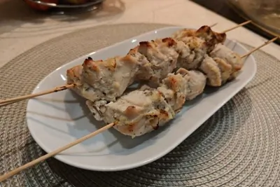 Шашлычки из индейки в духовке