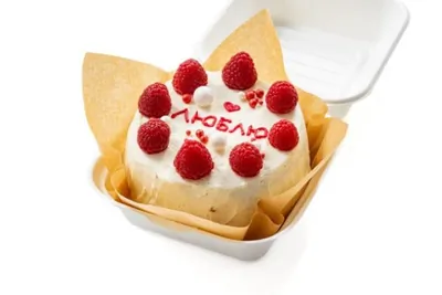 Ванильный бенто-торт