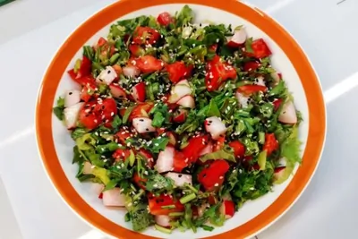 Легкий летний салат