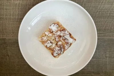 Пирог с абрикосами и персиками