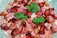 Индейка с беконом