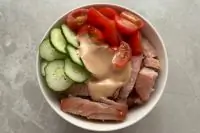 Боул с тунцом