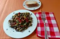 Овощной «‎шашлык» в духовке