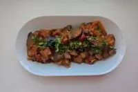 Соте из баклажанов