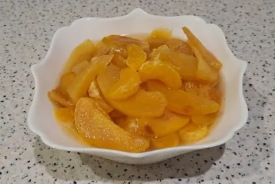 Варенье из айвы и мандаринов