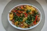 Оджахури с курицей