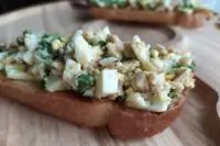 Закуска из печени трески