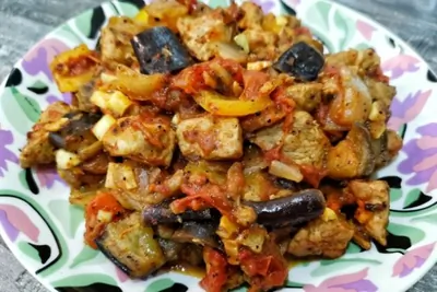 Овощное рагу с мясом