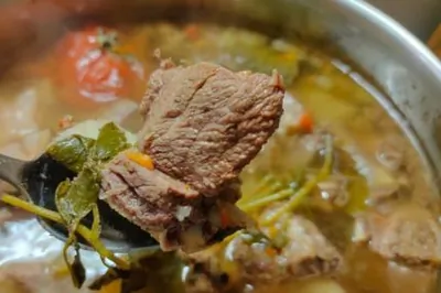 Тушеные говяжьи ребра с марокканскими специями