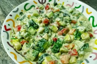 Салат с авокадо