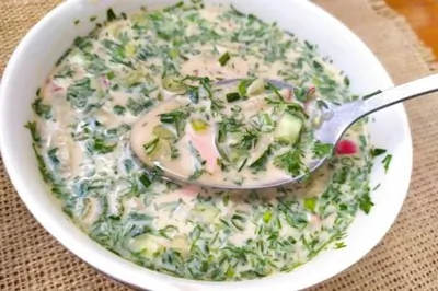 Окрошка на квасе