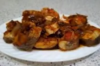 Хек без муки на сковороде