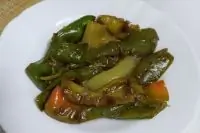 Закуска из зеленых перцев