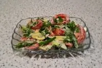 Салат со спаржевой фасолью