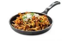 Лисички на сковороде