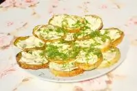 Кабачки с майонезом и чесноком