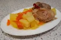 Картофель со свининой