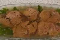 Холодец из свинины и говядины