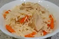 Куриная грудка с рисом басмати в духовке