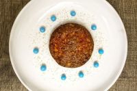 Овсяное печенье с фундуком и яблоком