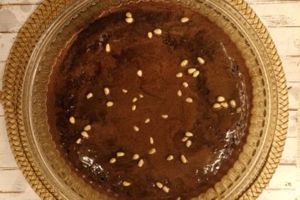 Брауни с клюквой