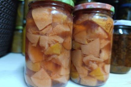 Варенье из айвы на зиму