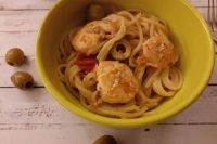 Паста с креветками