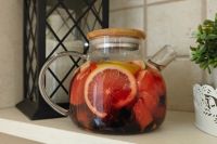 Фруктовый чай со смородиной