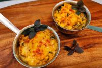 Мидии в духовке с сыром